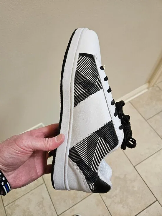 Luxury Kicks (Vlado) Men's Fashion Sneakers, White, Sz 12 - Picture 11 of 16